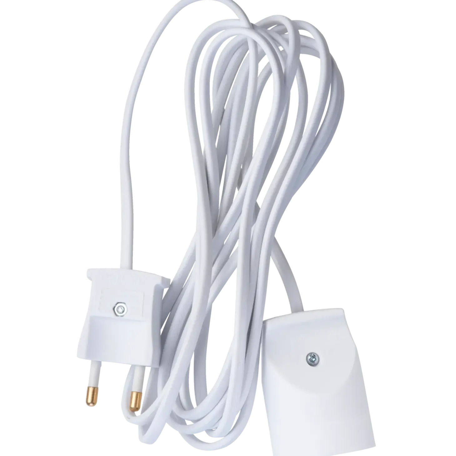 Adaptorkabel m/børnesikring 3 m hvid