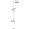 Adora Infigo L-300 termostat brusesæt med håndbruser, 2-spray, krom