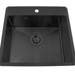ADORA® Optimus P1 køkkenvask sort