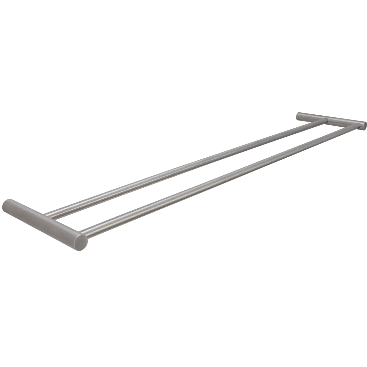 Adora Steel dobbelt håndklædestang, 60 cm