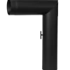 Aduro knærør med spjæld + renselåge 700x500 mm sort 90°