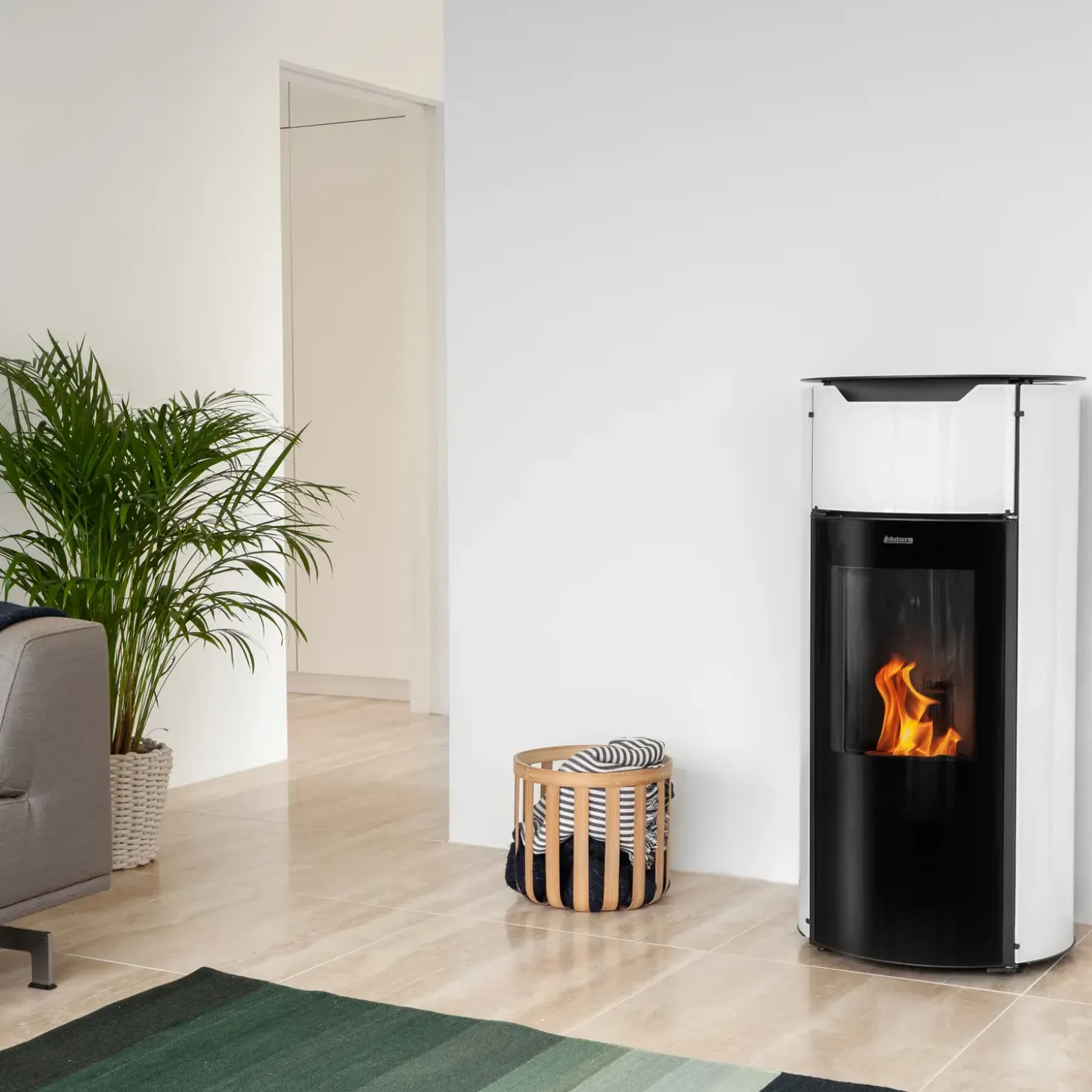 Aduro P1.4 pilleovn hvid