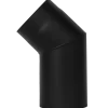 Aduro røgrør bøjning 235x165 mm sort 15°