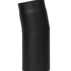 Aduro røgrør bøjning 235x165 mm sort 15°