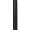 Aduro røgrør lige sort L: 150 mm