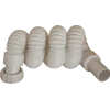 Afløbsslange t/håndvask flexibel 1 1/4"x32 mm hvid
