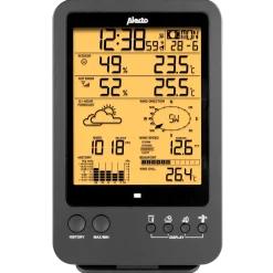 Alecto WS-4700 Professionel vejrstation med trådlås sensor sort