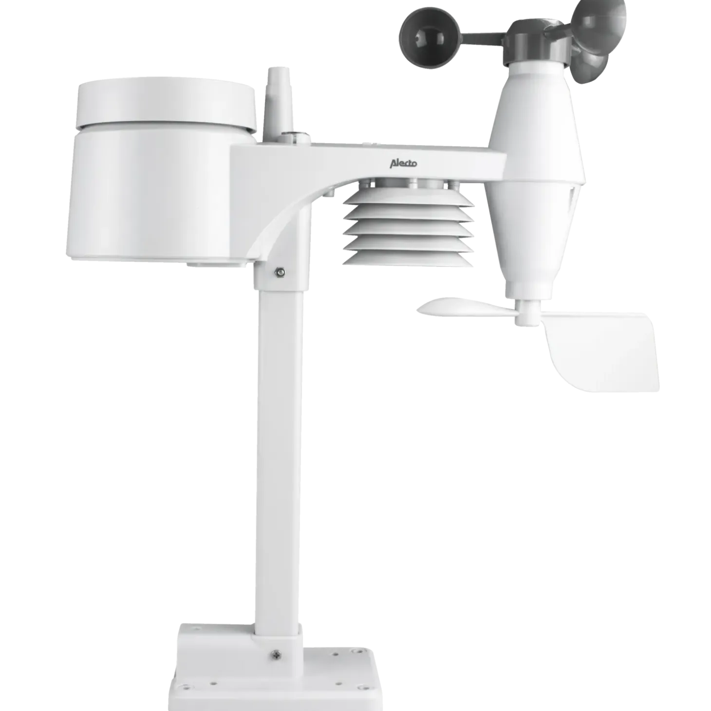 Alecto WS-4700 Professionel vejrstation med trådlås sensor sort