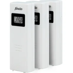 Alecto WS-1330 vejrstation med 3 sensorer hvid