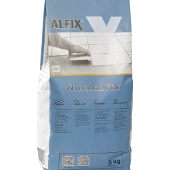 Alfix normalfix fliseklæber 5 kg grå