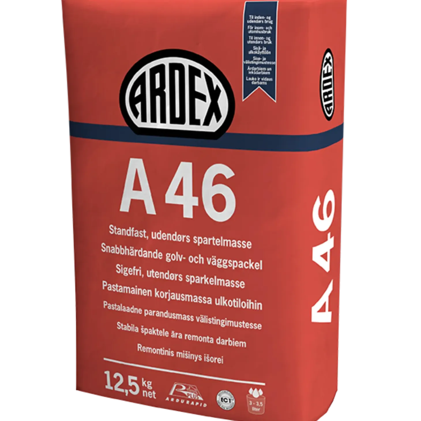 Ardex A46 spartelmasse 12,5 kg