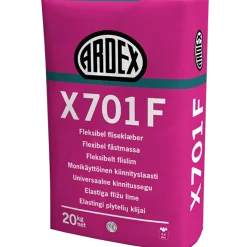 Ardex fliseklæber x 701 F, 20 kg grå