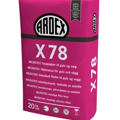 Ardex fliseklæber X 78, 20 kg grå