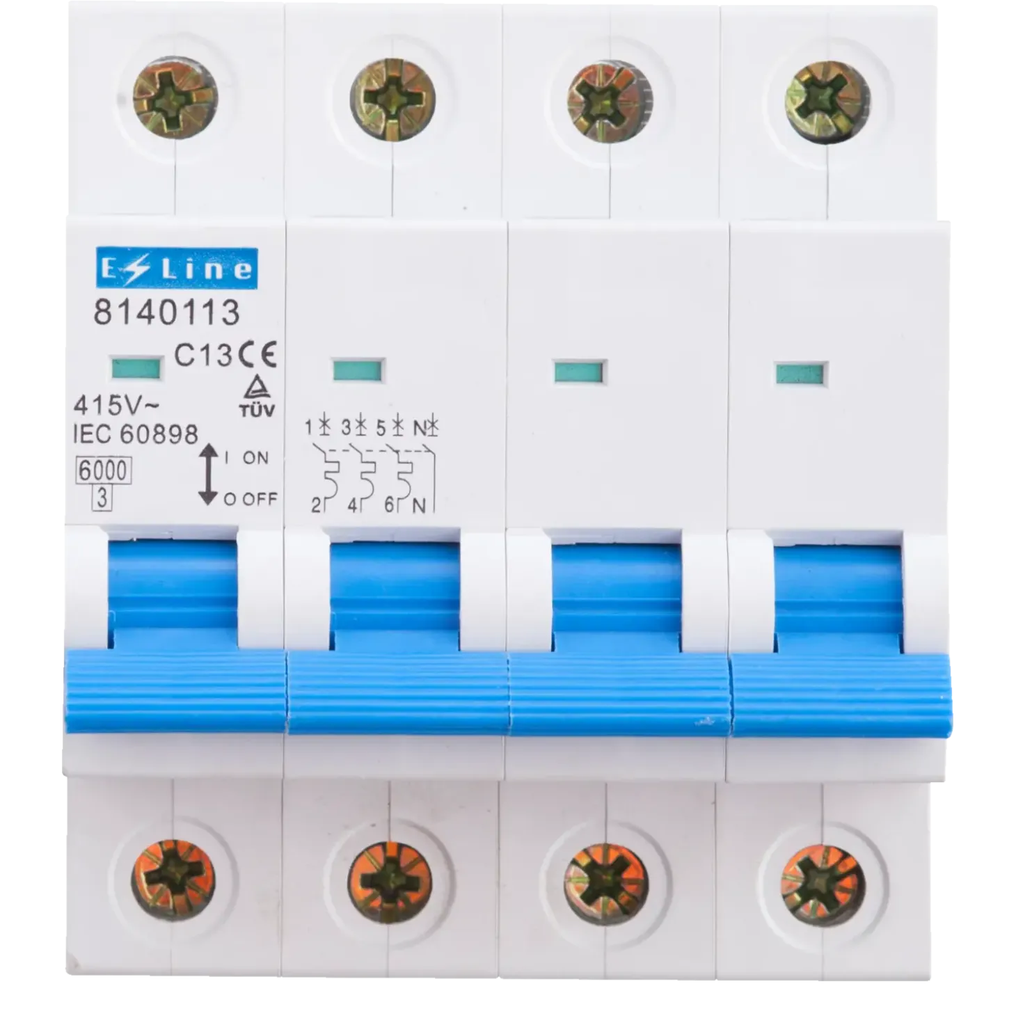 Automatsikring 3pol + N 13A