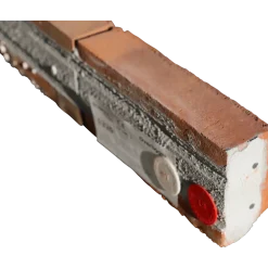 Bagmursoverligger 11 cm 8-stens blødstrøgne sten