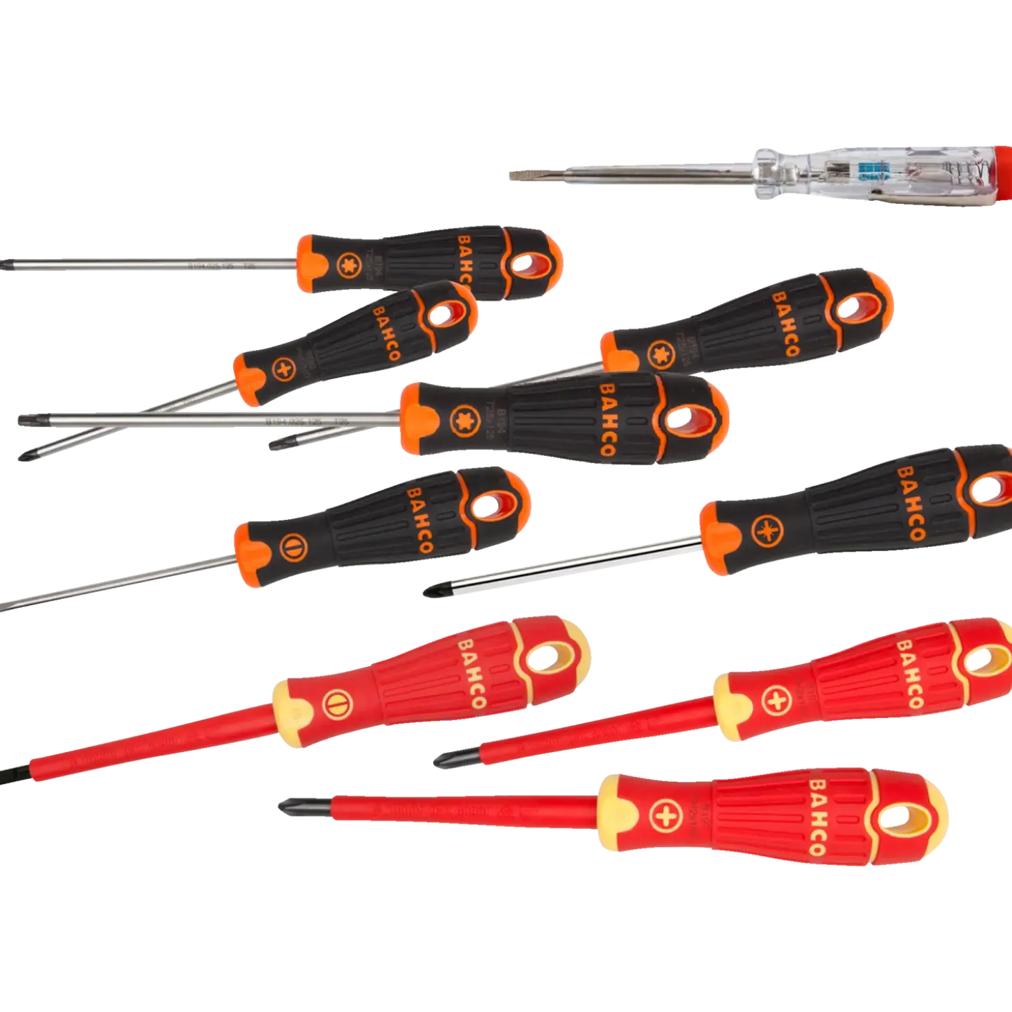 Bahco skruetrækkersæt Bahcofit XL - 10 dele B219.110