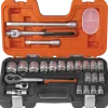 Bahco S240 topnøglesæt 1/2" - 24 dele