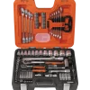 Bahco S910 topnøglesæt 1/4" og 1/2" - 92 dele