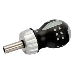 Bahco Tumling skraldeskruetrækker m/bitsholder 1/4"