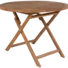 Bali  havebord teaktræ  Ø100 cm