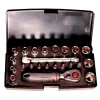 Bato 1/4" topnøglesæt 23 dele