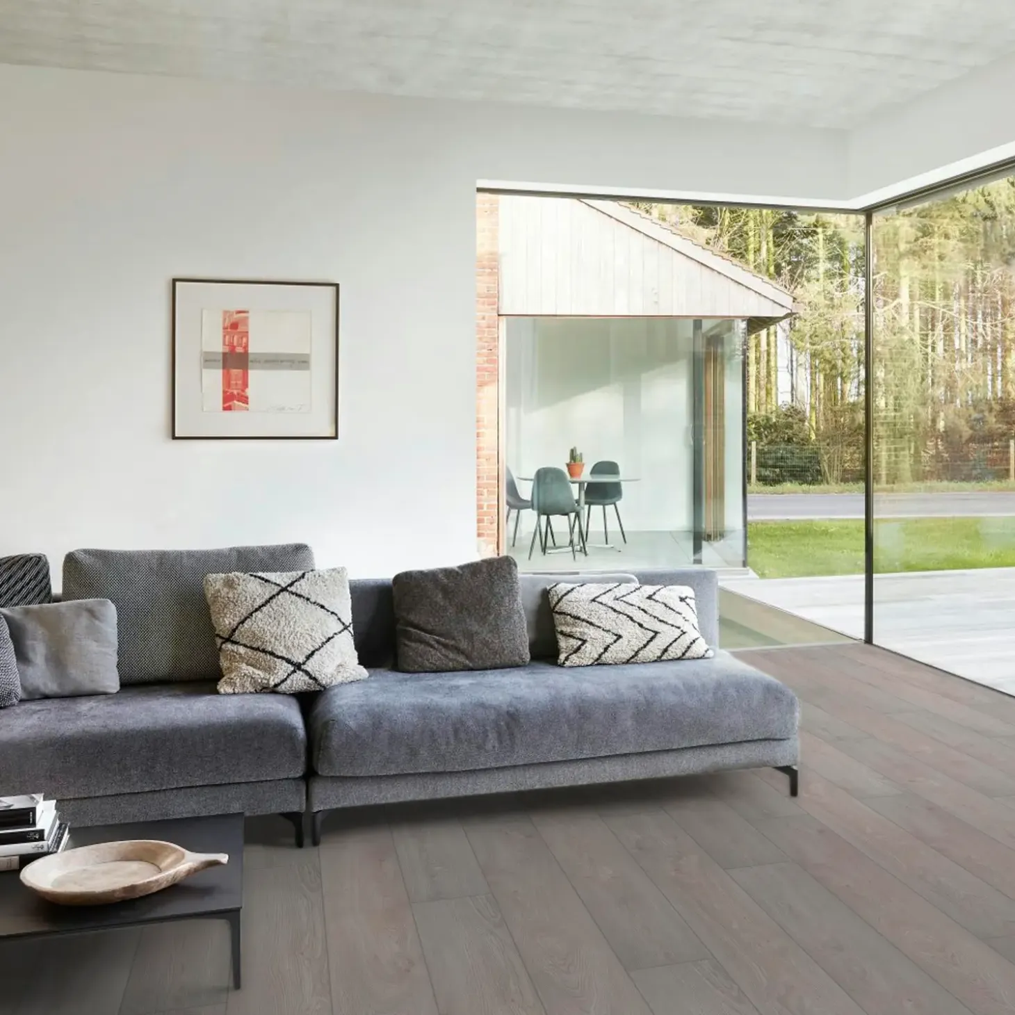BerryAlloc Ocean+ 8 XL laminatgulv Jazz light grey 241x2038x8 mm