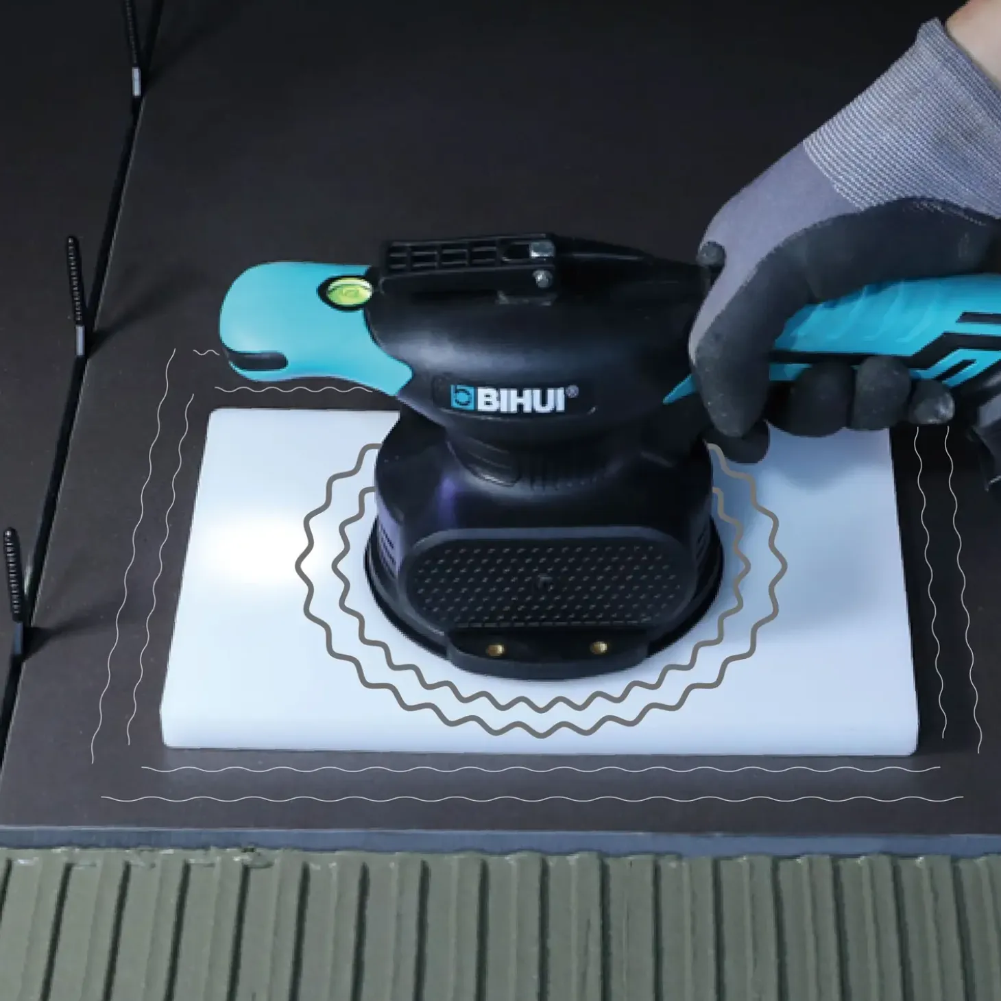 Bihui flisevibrator 35 kg