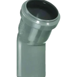 Bøjning PP 32 mm x 87° grå