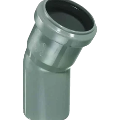 Bøjning PP 32 mm x 87° grå