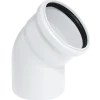 Bøjning PP 32 x mm 45° hvid
