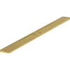 Blücher Art Deco baderumsrende 900 mm messing