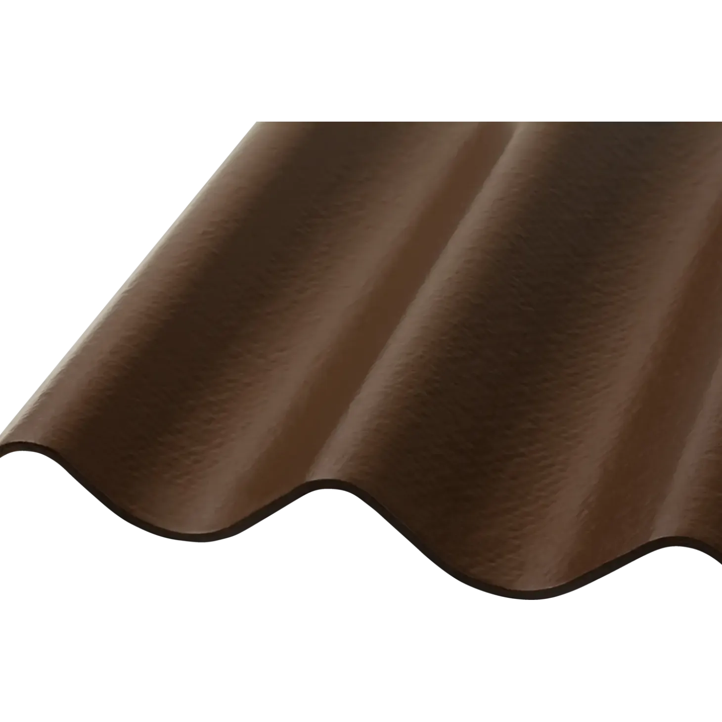 Bølgeplade B7 FK mokka 1100 x 570 mm