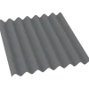 Bølgeplade B6-S FK 1090x1180 mm grå