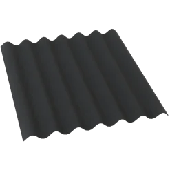Bølgeplade B9-S Max FK sortblå 1167 x 1180 mm
