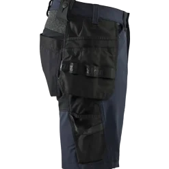 Blåklæder håndværker shorts 4-vejs stretch mørk marineblå/sort str. C62