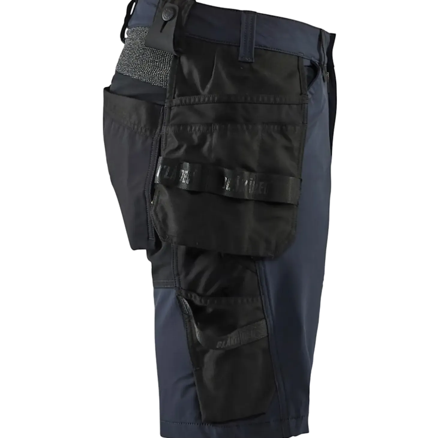 Blåklæder håndværker shorts 4-vejs stretch mørk marineblå/sort str. C62