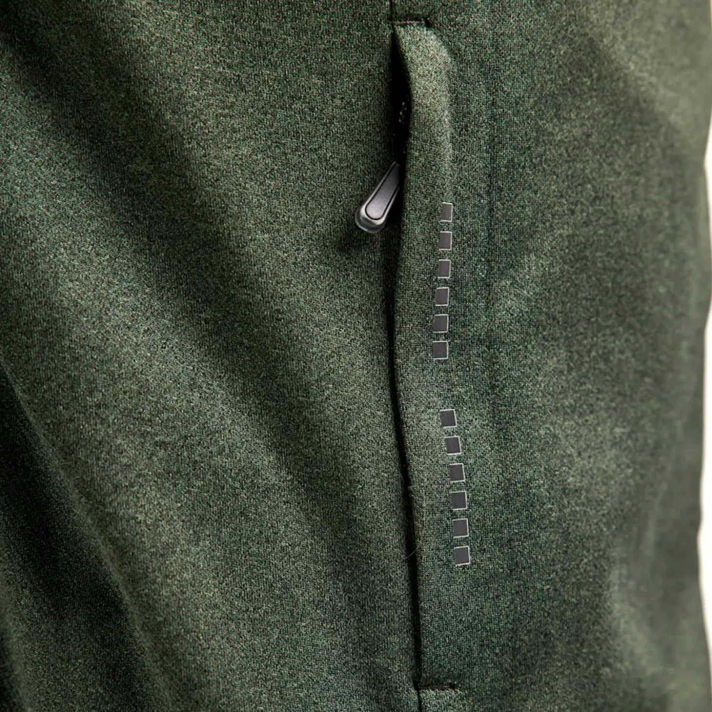 Blåklæder hættetrøje Full Zip efterårsgrøn/sort str. XL