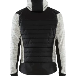 Blåklæder hybrid jakke gråmeleret/sort str. 2XL