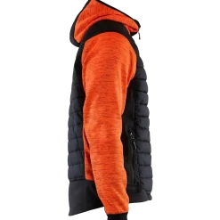 Blåklæder hybrid jakke high-vis orange/sort str. 2XL
