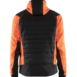 Blåklæder hybrid jakke high-vis orange/sort str. 2XL