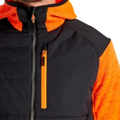 Blåklæder hybrid jakke high-vis orange/sort str. 2XL