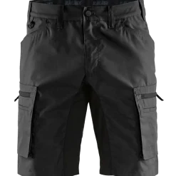Blåklæder service shorts med stretch sort str. C50