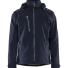 Blåklæder softshell jakke mørk marineblå/sort str. XL