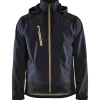 Blåklæder softshell jakke mørk marineblå/gul str. 2XL