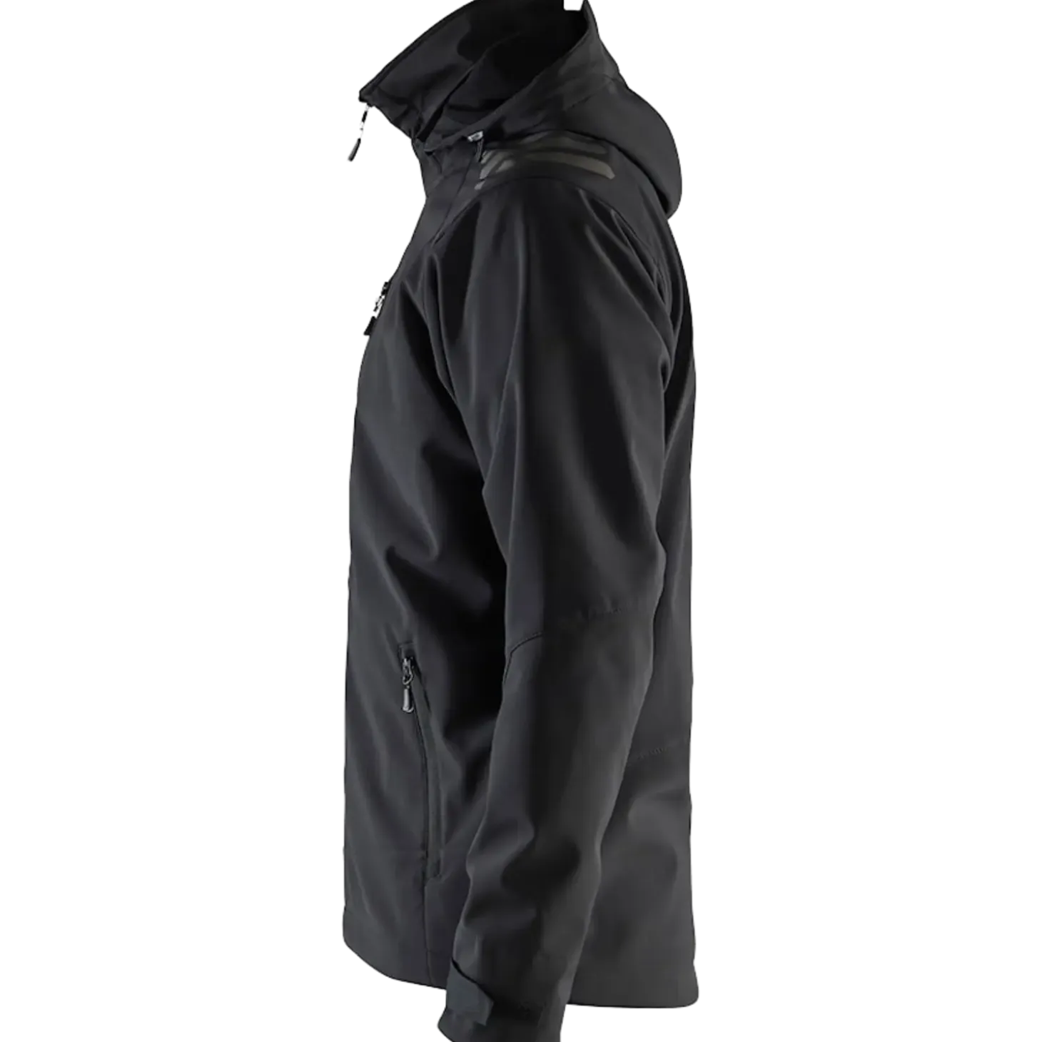 Blåklæder softshell jakke sort/sort str. XL