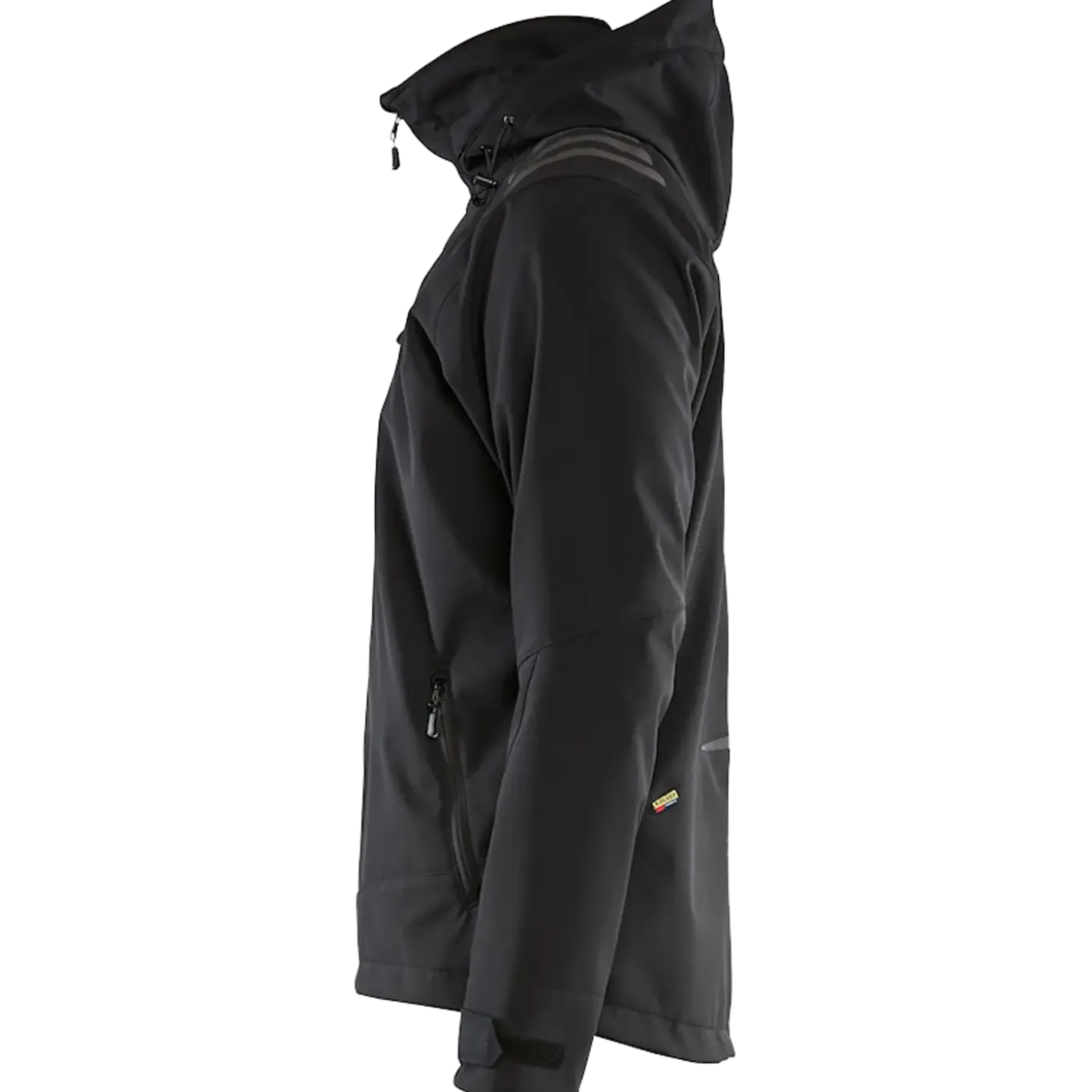 Blåklæder softshell jakke sort str. L