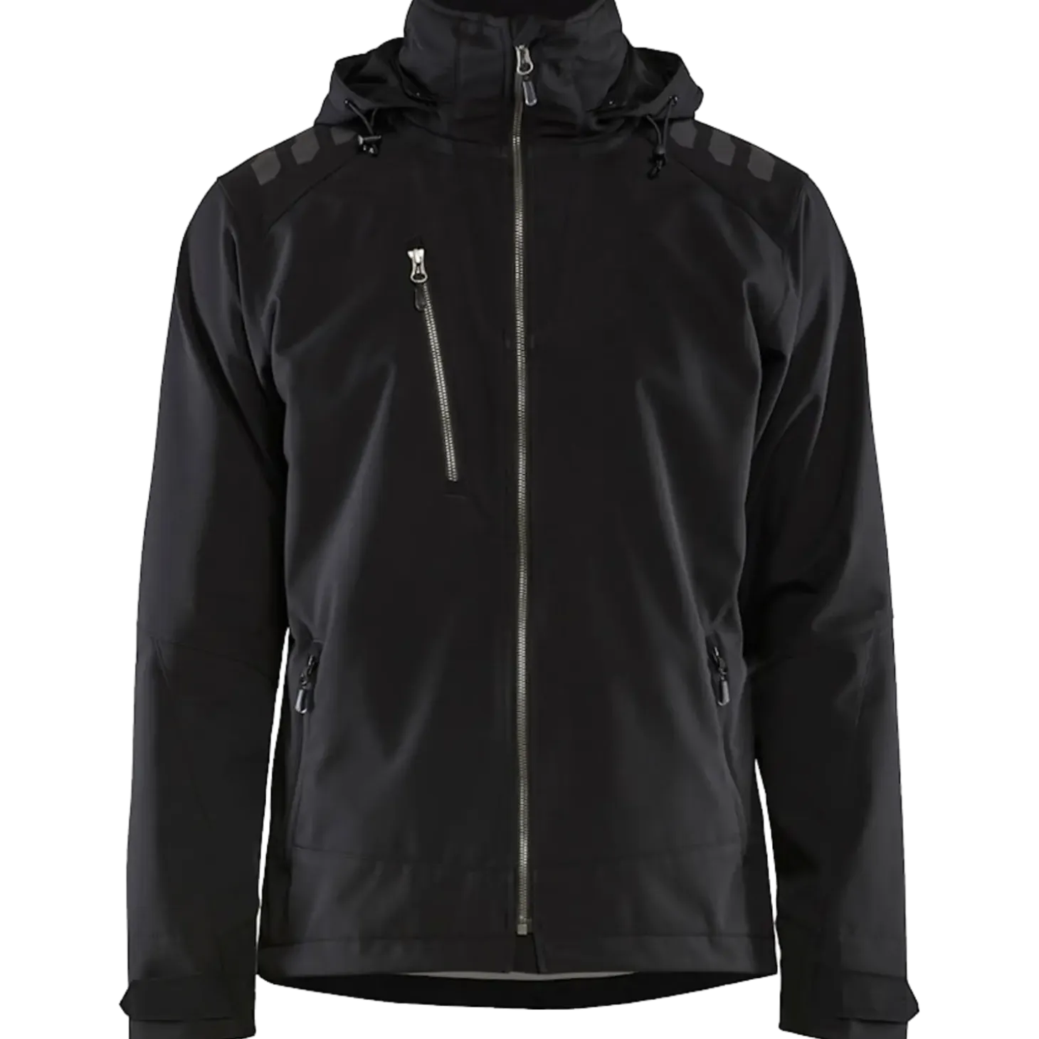 Blåklæder softshell jakke sort str. L