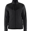 Blåklæder strikket softshell jakke antracit grå/sort str. XL