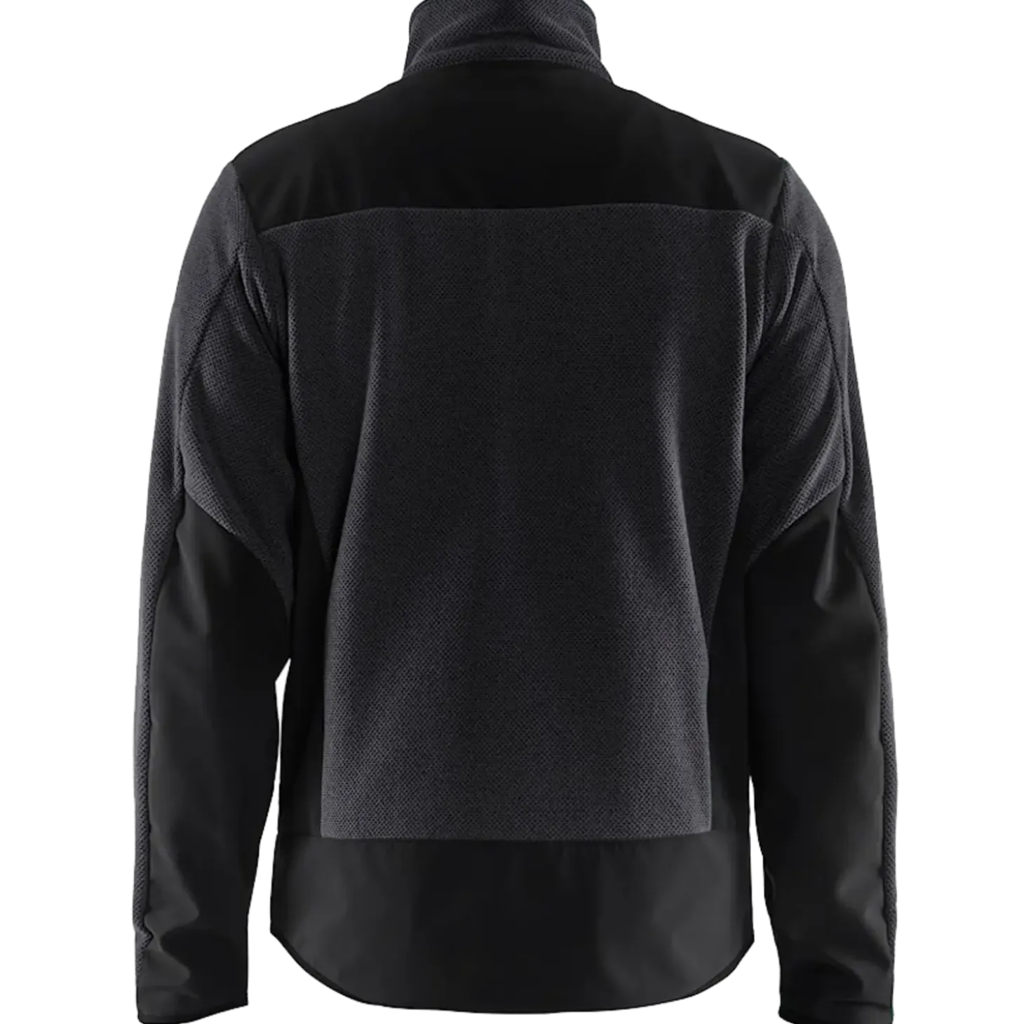 Blåklæder strikket softshell jakke antracit grå/sort str. XL