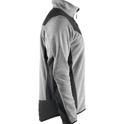 Blåklæder strikket softshell jakke antracit gråmeleret/sort str. M